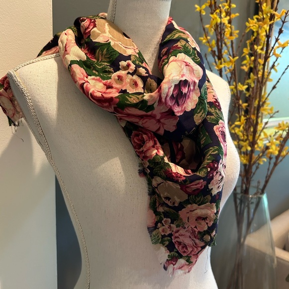 Vintage 1980’s 100%Wool Japanese Scarf~Axcess - Picture 7 of 7